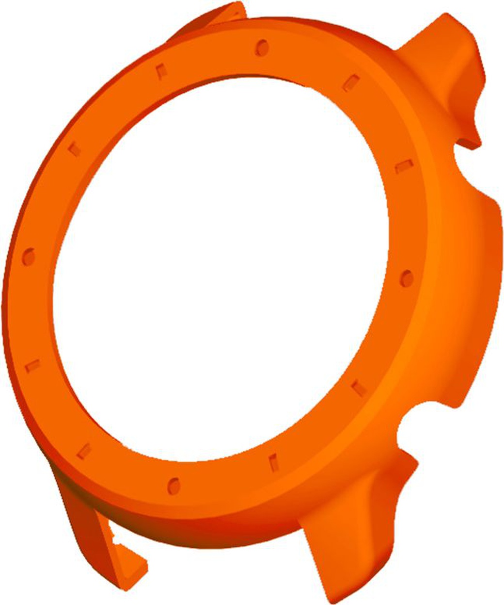 Защитная накладка для часов Amazfit GTR 42mm, оранжевый фото