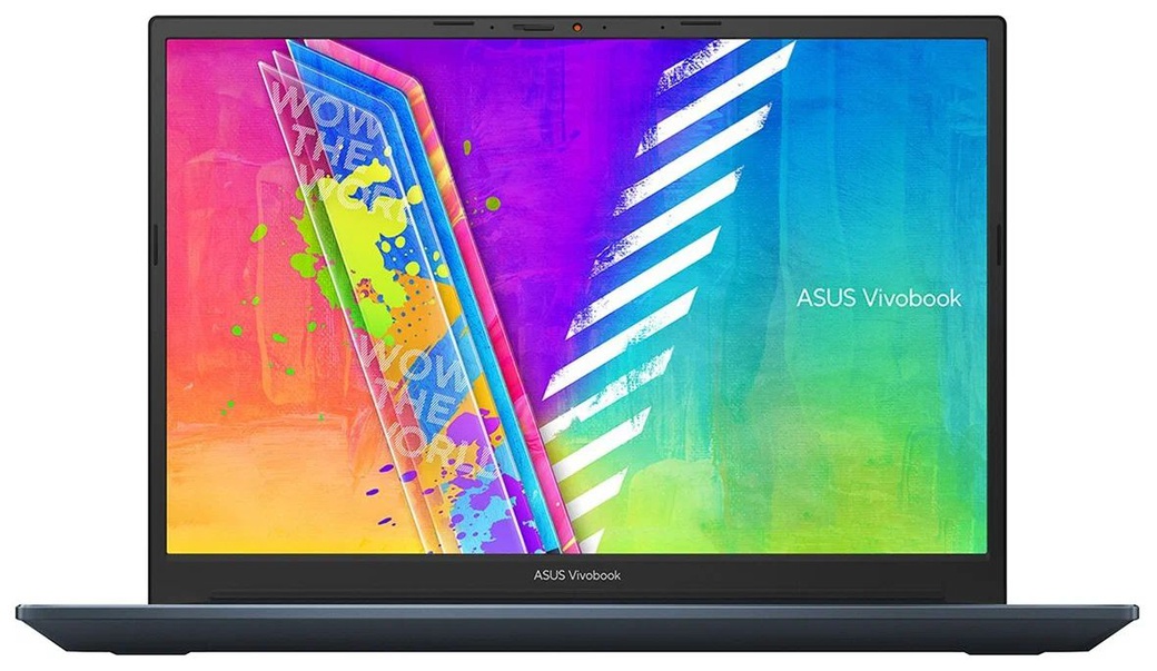 Ноутбук Asus Vivobook Pro 14 K3400PH-KM120W (Core i7 11370H/16Gb/SSD1Tb/GTX 1650 4Gb/14"/2880x1800/W11) синий фото
