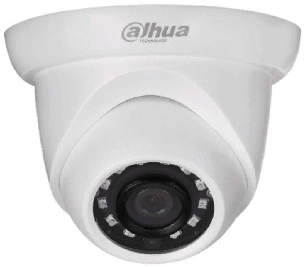 Камера видеонаблюдения Dahua DH-HAC-HDW1200SLP-0280B 2.8-2.8мм HD-CVI HD-TVI цветная корп.:белый фото