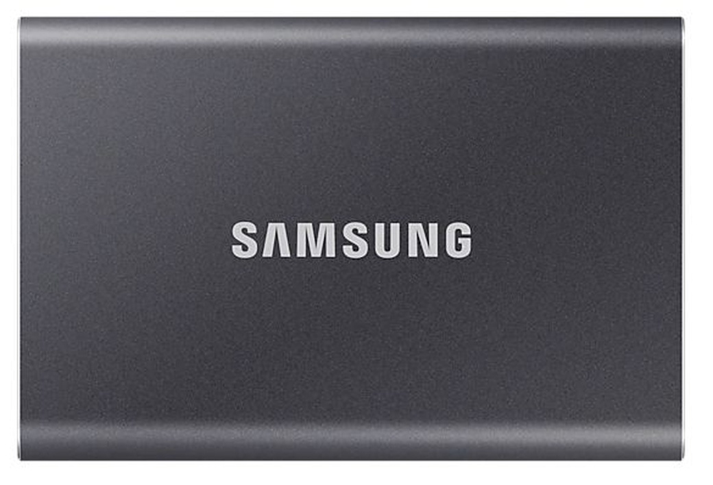 Внешний SSD Samsung T7 500Gb, серый (MU-PC500S/WW) фото