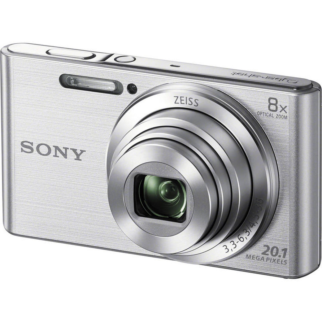 Цифровой фотоаппарат Sony Cyber-shot DSC-W830, серебристый фото