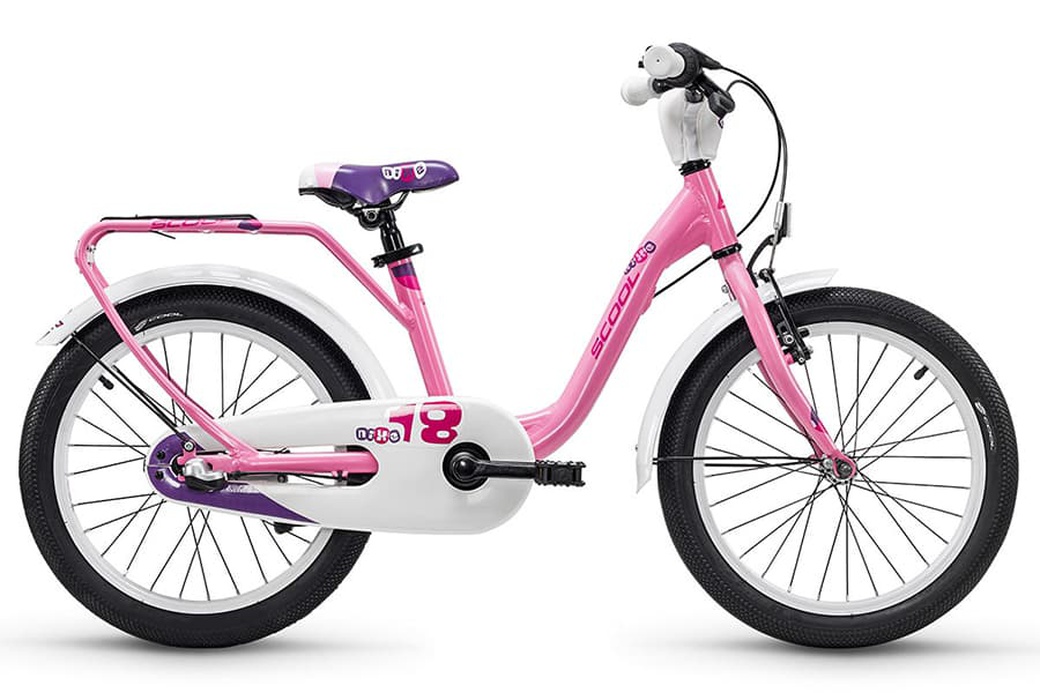 Велосипед Scool Nixe 18" alloy 3 sp light pink 5013 фото