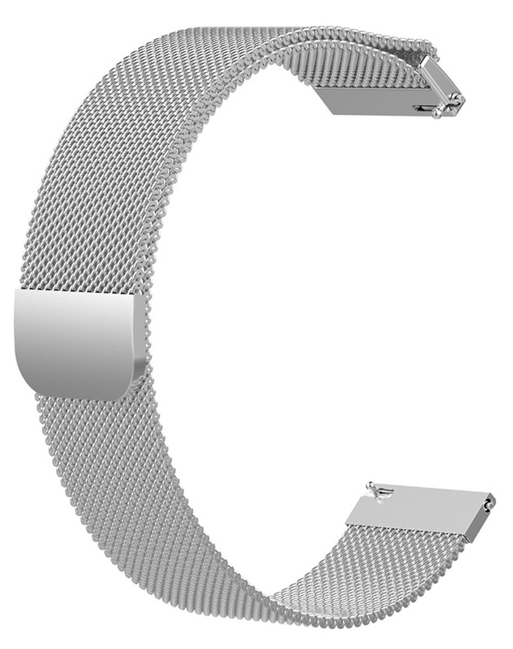 Ремешок для браслета Fitbit Charge3, нержавеющая сталь, серебренный фото
