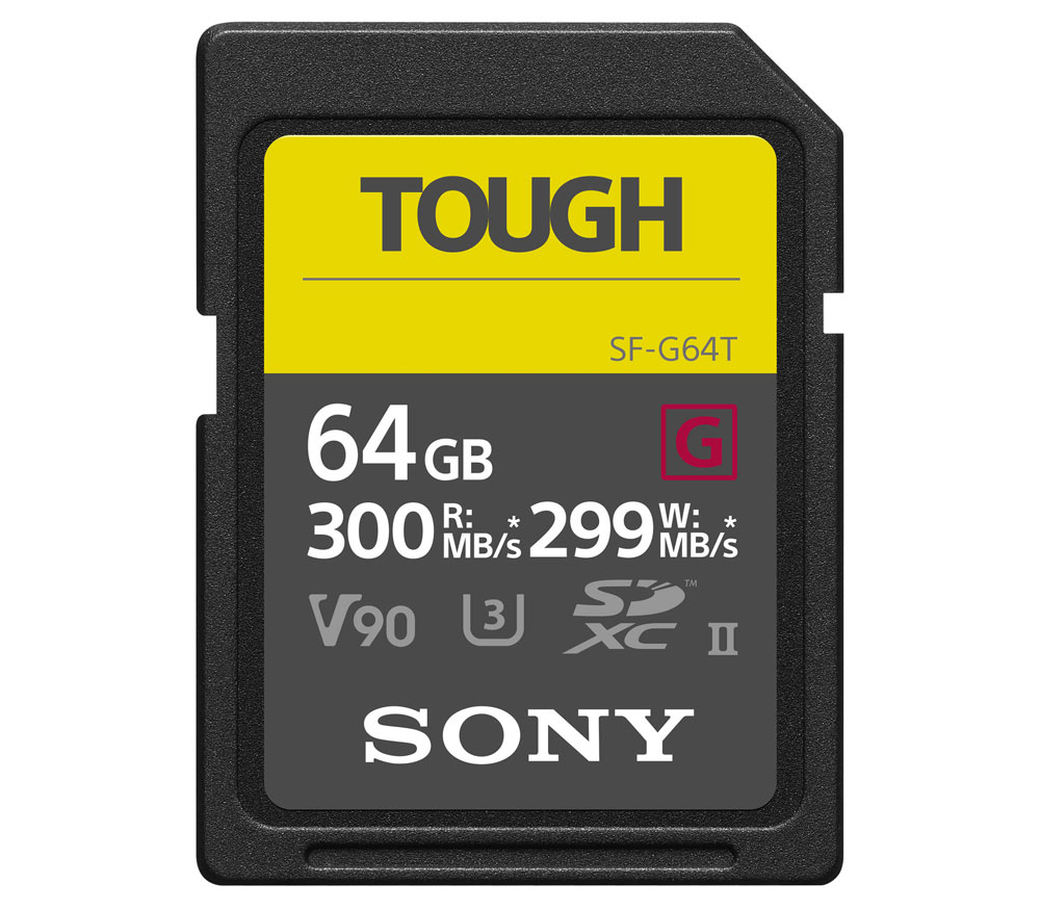 Карта памяти Sony SDXC TOUGH Class10 UHS-II 299/300Mb/s 64GB фото