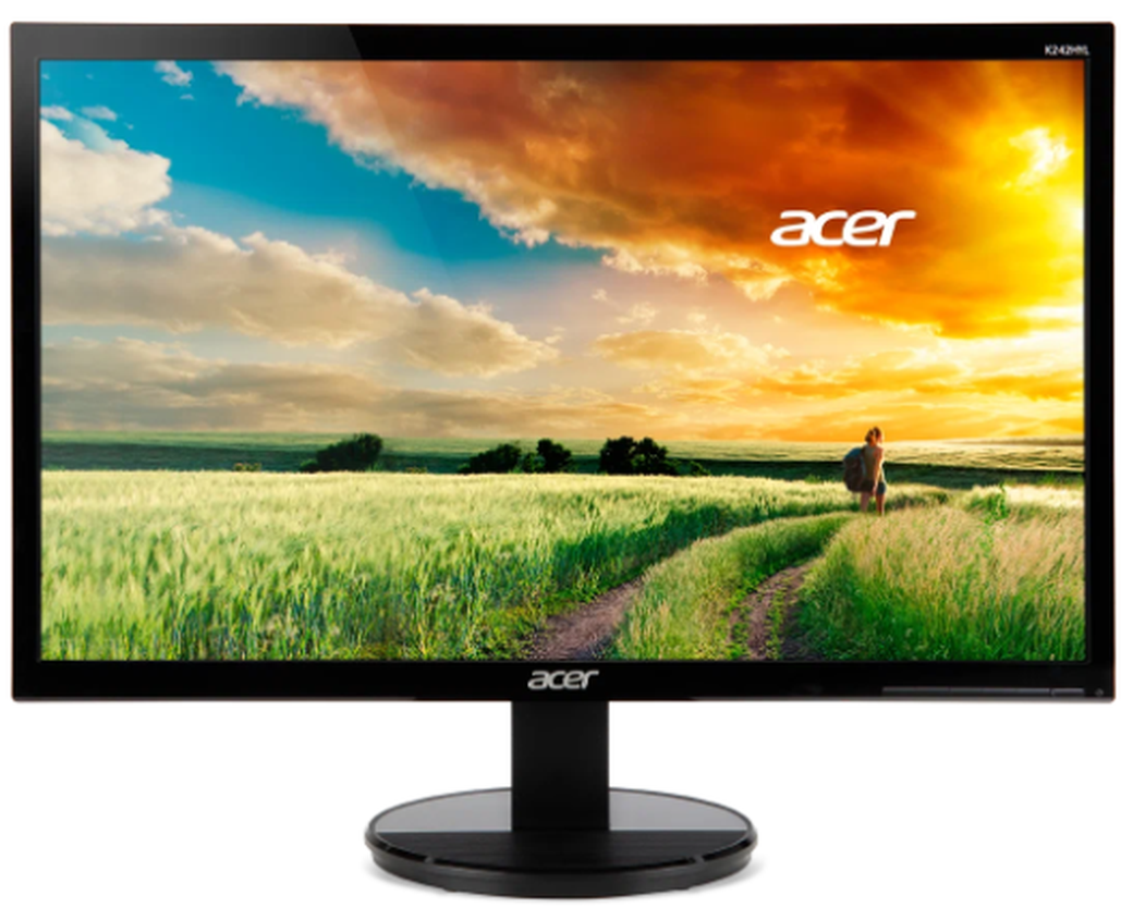 Монитор Acer 23.8" K242HYLHbi черный фото