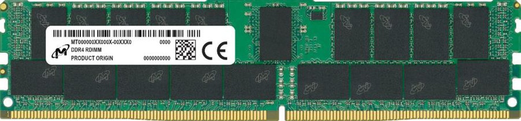 Память оперативная DDR4 32GB Crucial 3200MHz CL21 (MTA18ASF4G72PDZ-3G2B2) фото