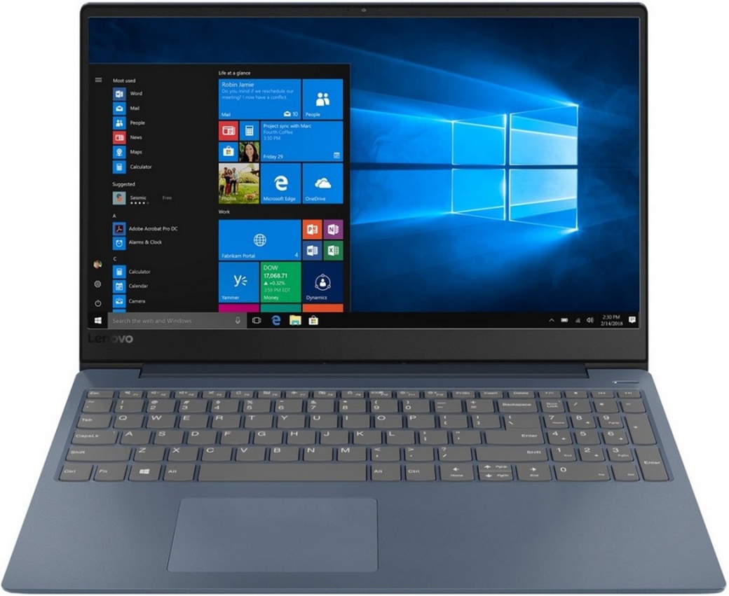 Ноутбук Lenovo Ideapad 330s 15 (Intel Core i5 8250U/15.6"/1920x1080/8GB/512GB SSD/DVD нет/AMD Radeon 540/Wi-Fi/bluetooth/Windows 10 Home) синий фото