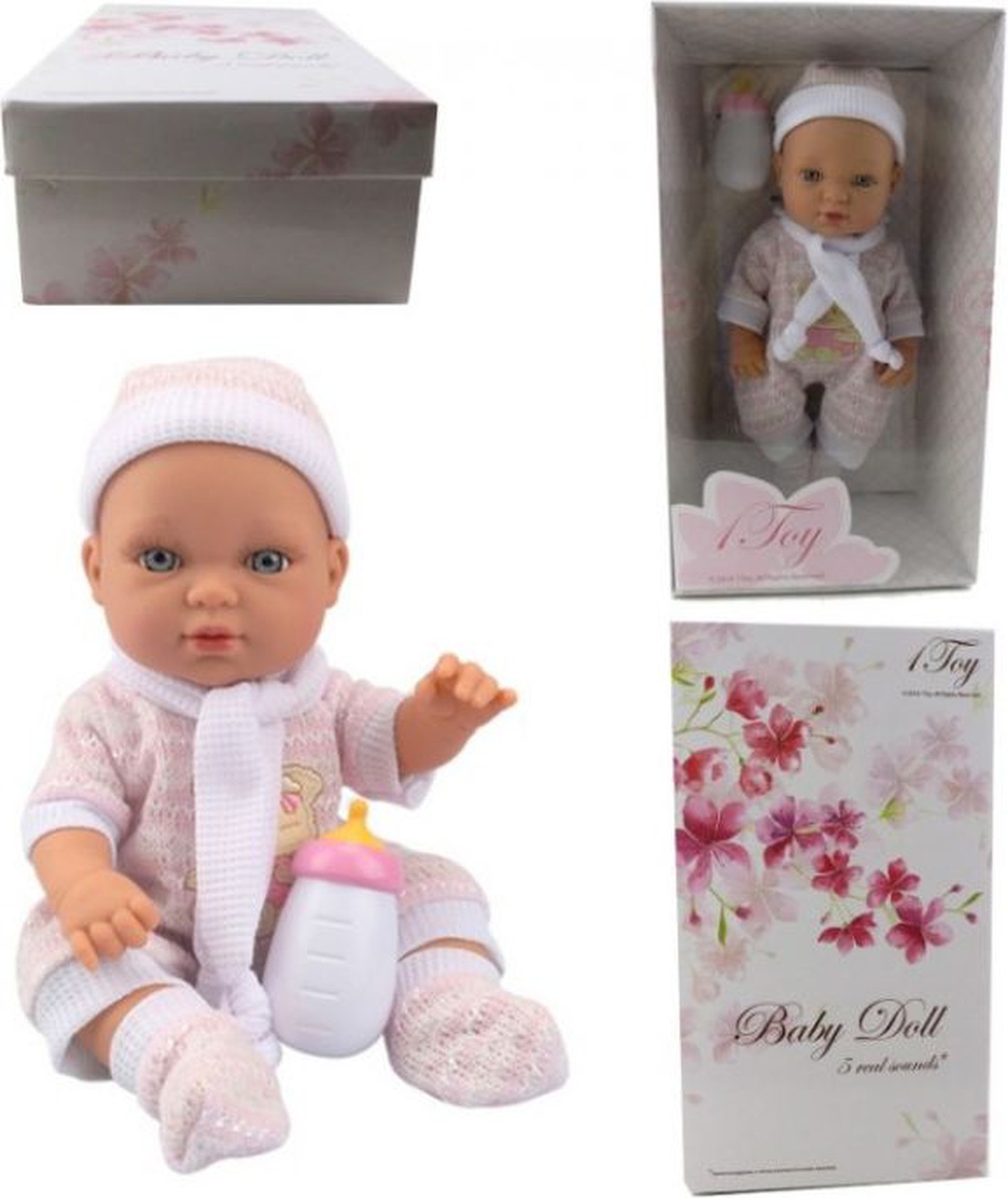 Кукла 1 TOY Baby Doll, 33 см, Т14116 фото