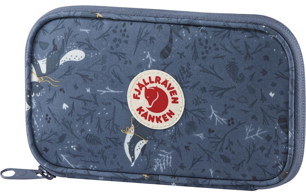 Кошелек Fjallraven Kanken Art Travel Wallet, синий, 19х11х2,5 см фото