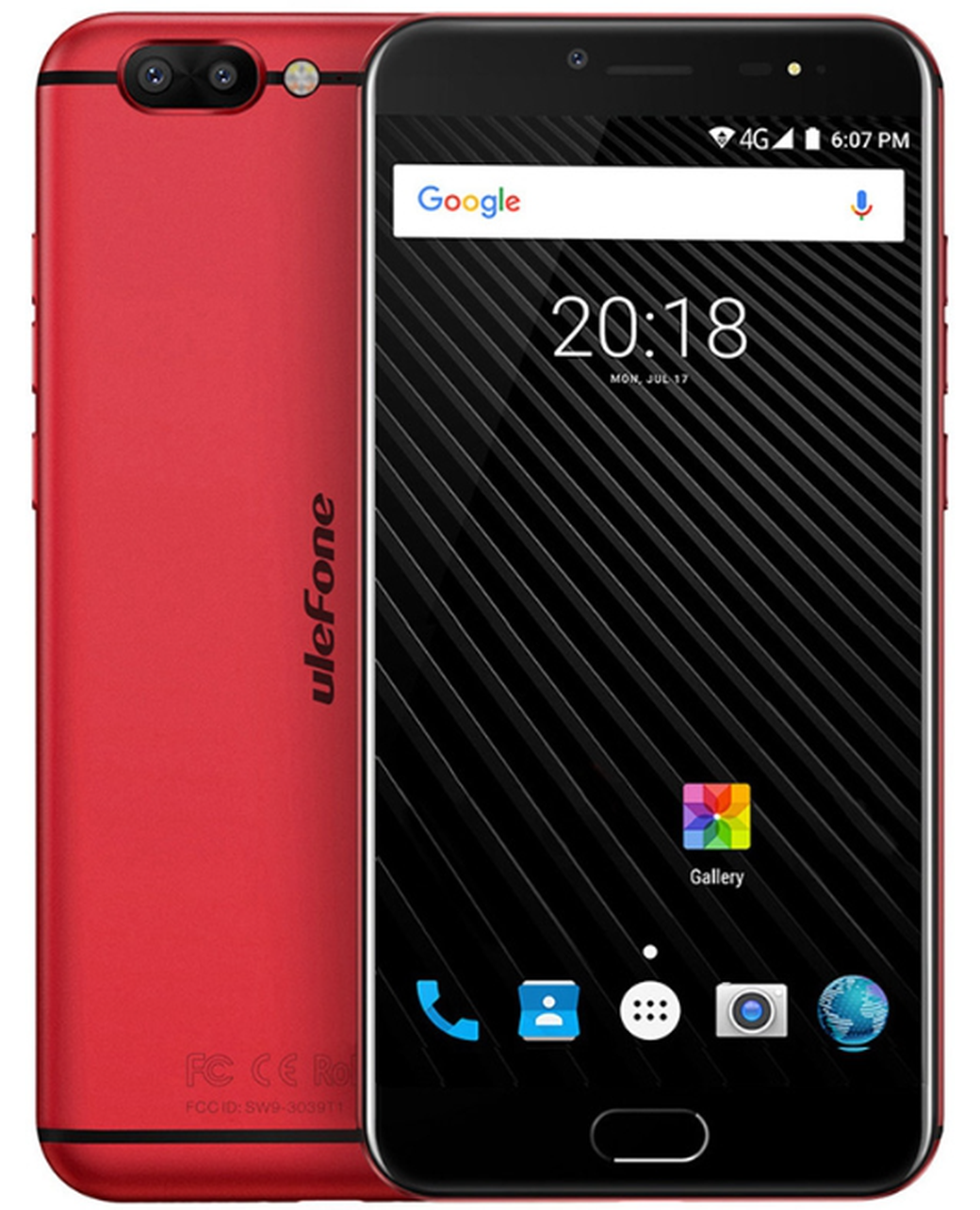 Смартфон Ulefone T1 6/64Gb (Red) красный фото