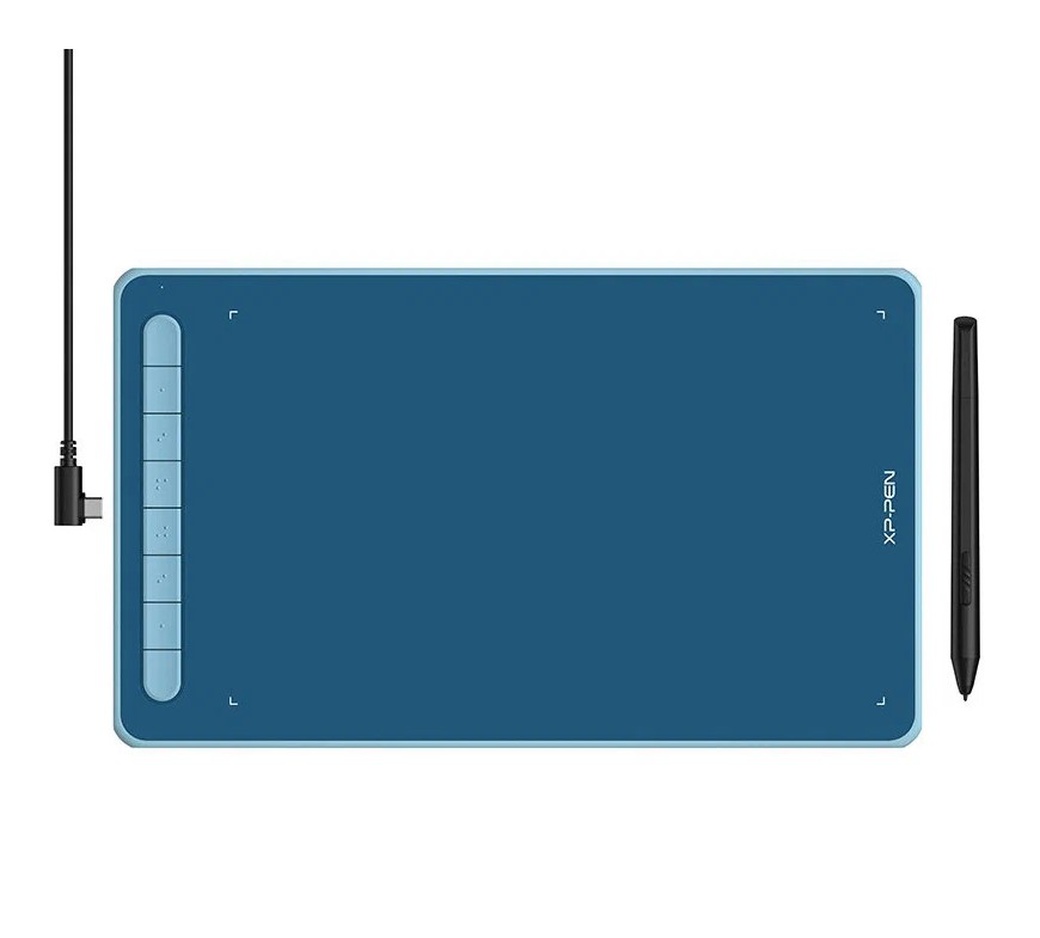 Графический планшет XP-Pen Deco L, синий фото