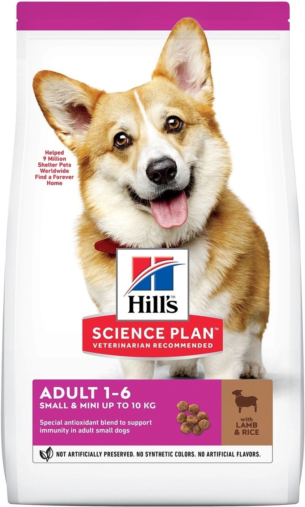 Корм для собак мелких пород Hill's Science Plan Adult Small& Mini,ягненок с рисом, 6 кг фото
