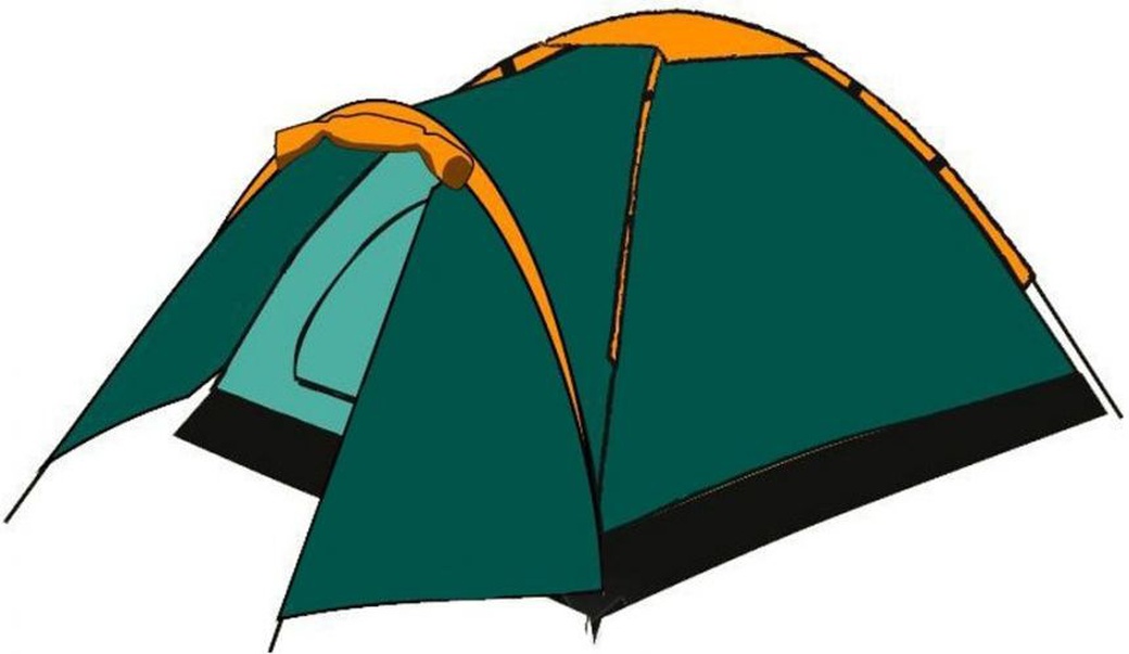 Палатка Totem Summer 4 Plus (V2) зеленый фото
