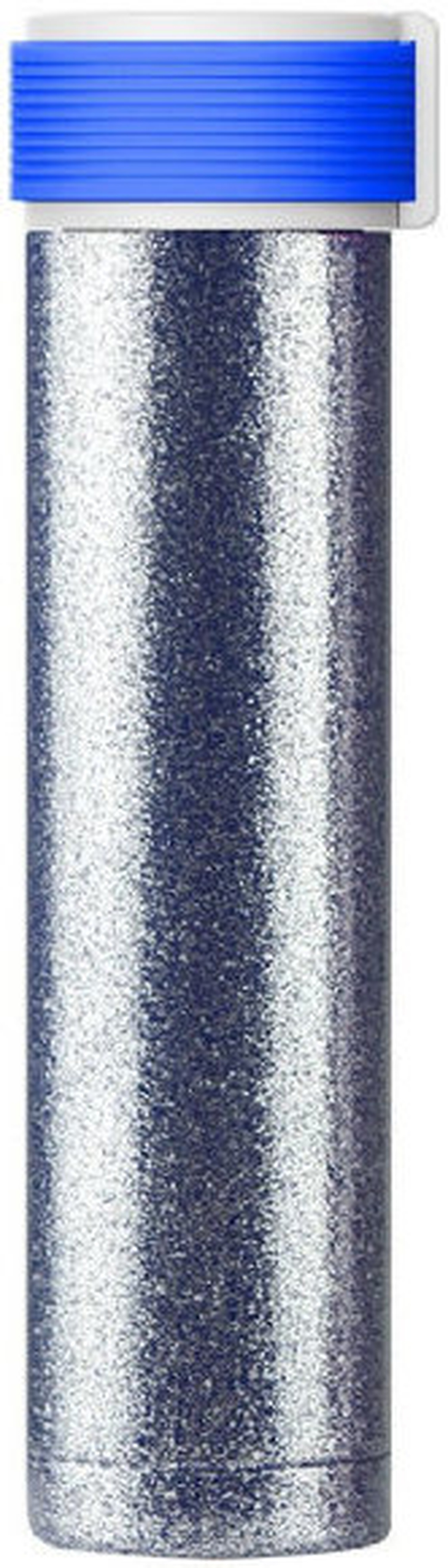 Мини-термос Asobu Skinny Glitter (0,23 литра), голубой, шт фото