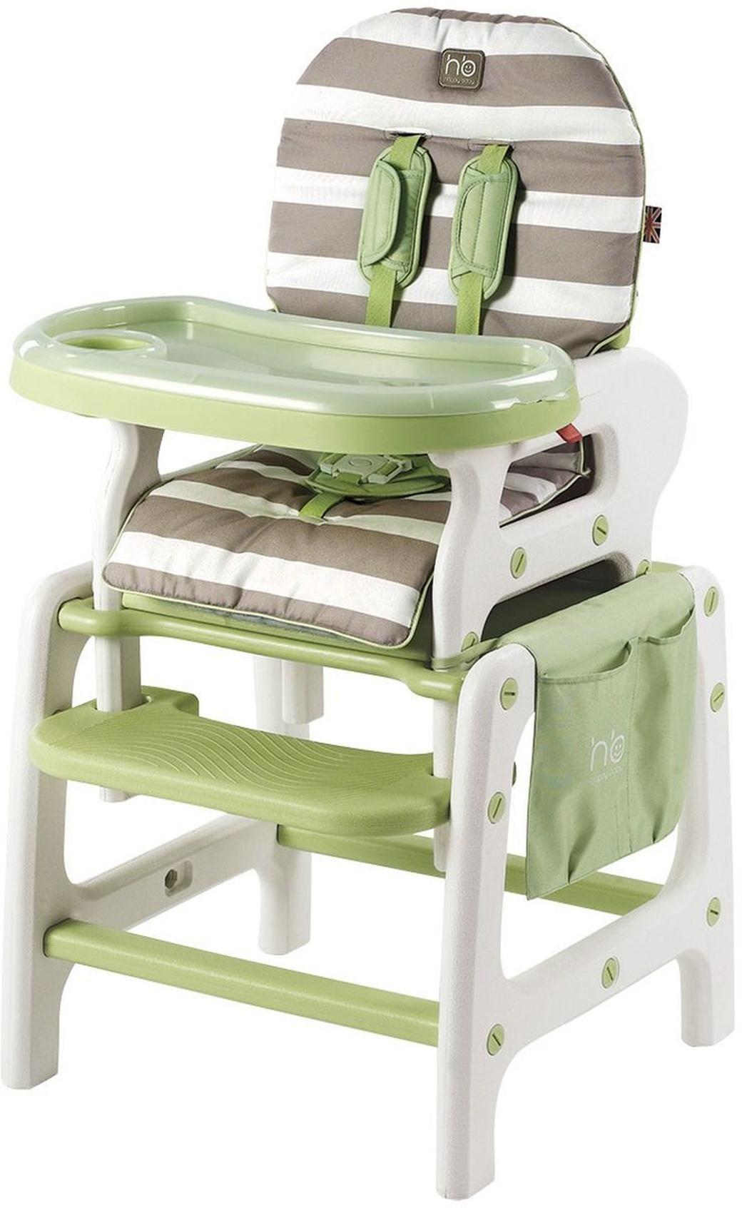 Happy Baby Oliver - стульчик для кормления green фото