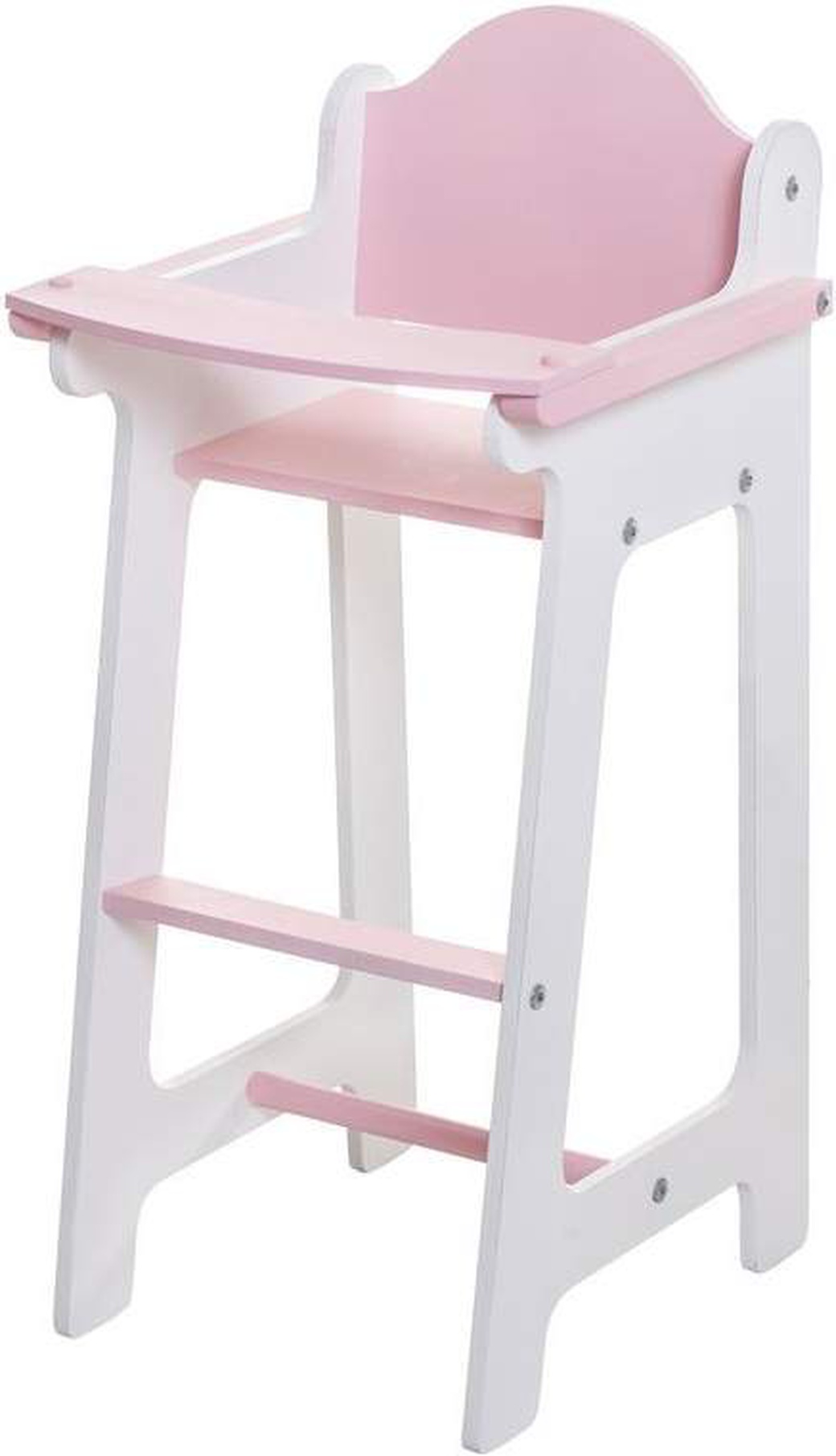 Кукольный стул PAREMO для кормления, цвет Розовый фото