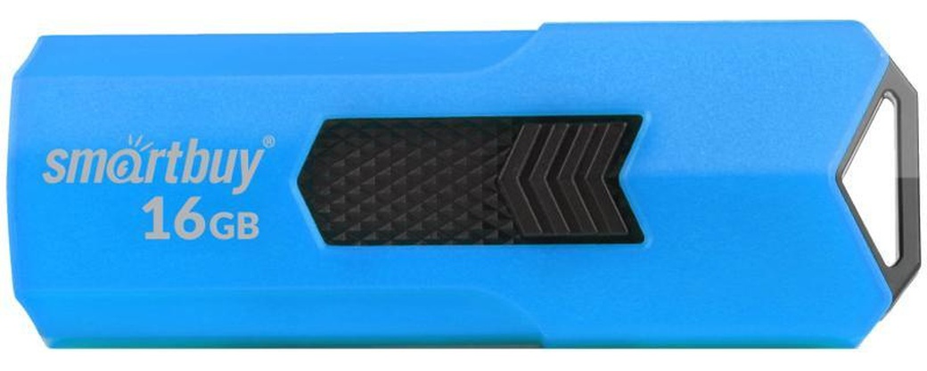 Флеш-накопитель Smartbuy Stream USB 2.0 16GB, синий фото