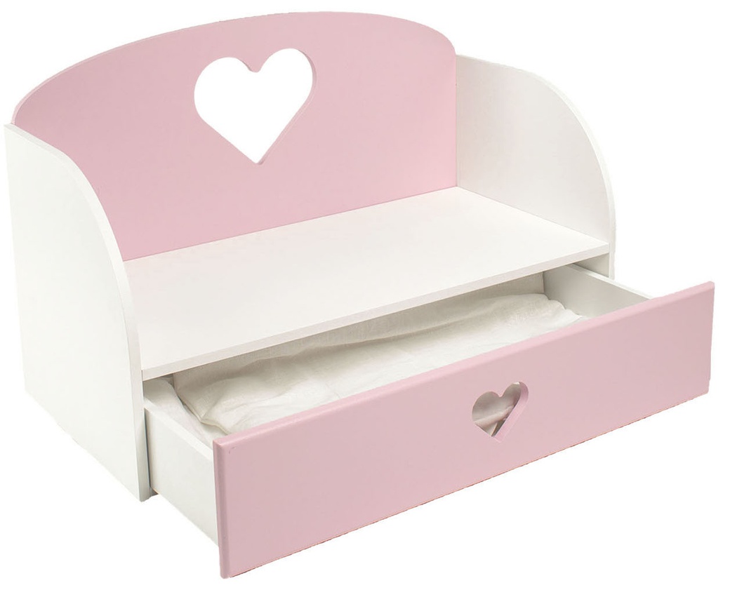 Диван – кровать PAREMO "Сердце", цвет: розовый фото