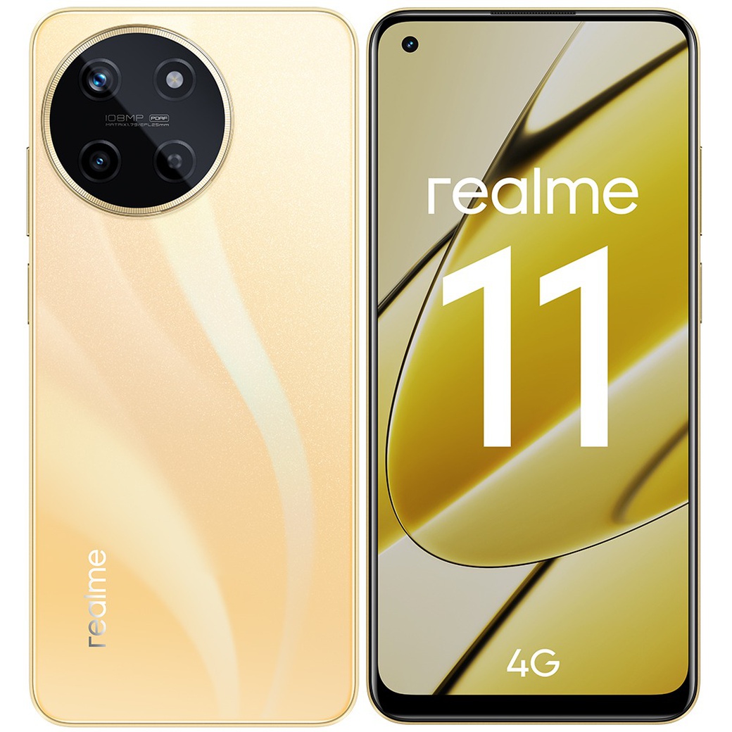 Смартфон Realme 11 8/128GB Золотистый фото