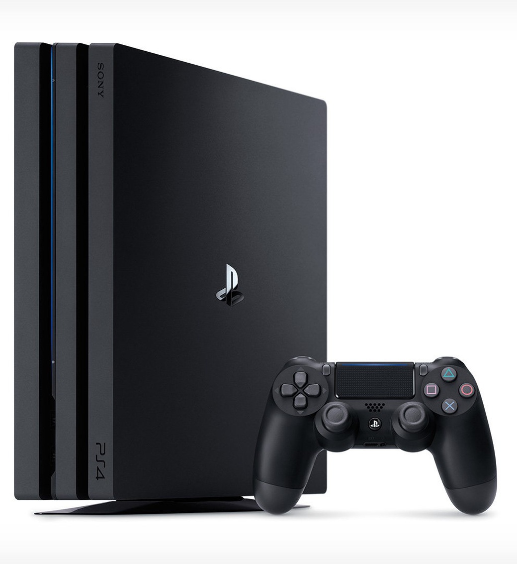 Игровая приставка Sony Playstation 4 Pro, черная (Fortnite) фото