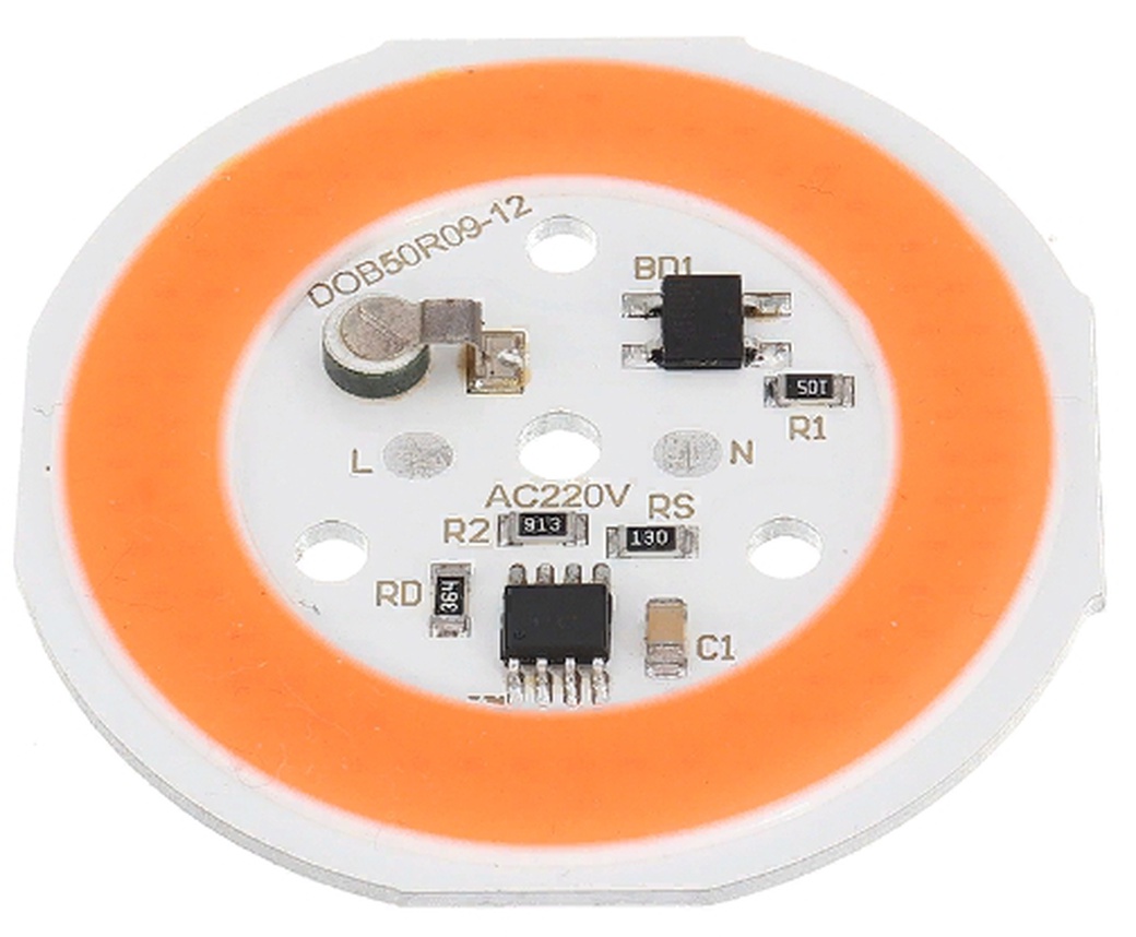 Светодиодный COB чип, 9 Вт 220-240В фото