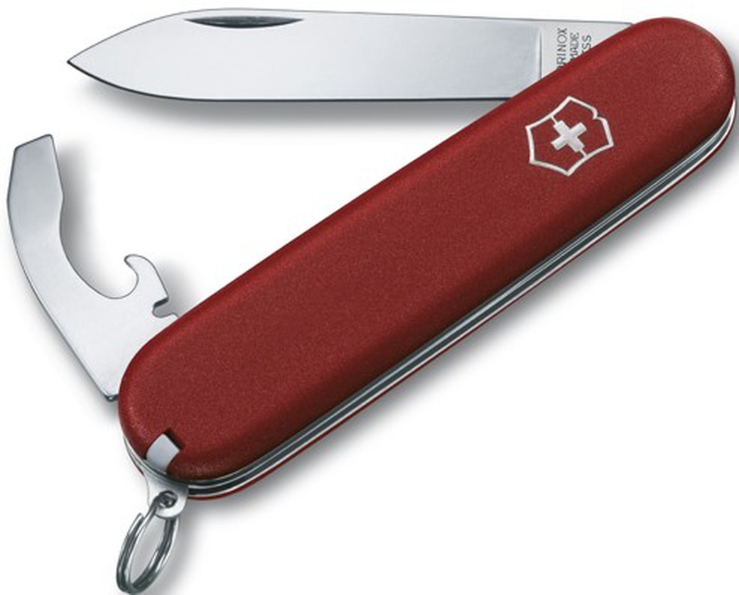 Нож Victorinox EcoLine, 84 мм, 8 функций, красный матовый фото
