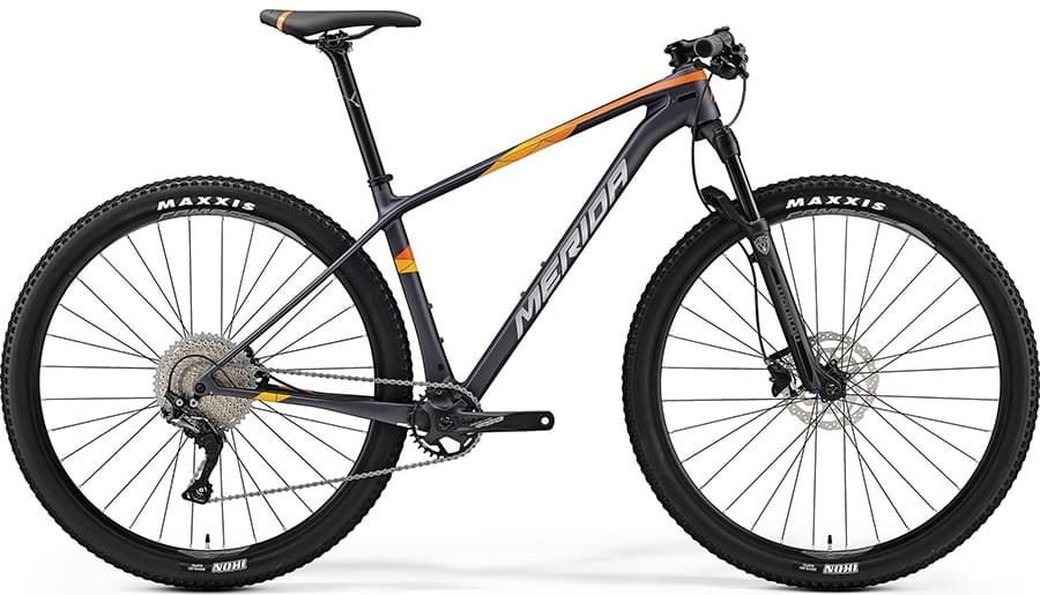 Велосипед Merida Big Nine 3000 MattDark (Silver/Orange) 2019 XL(21")(89997) фото