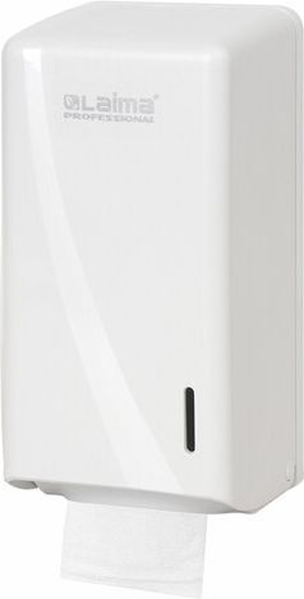 Диспенсер для туалетной бумаги листовой LAIMA PROFESSIONAL ORIGINAL (Система T3), белый, ABS-пластик, 605770 фото