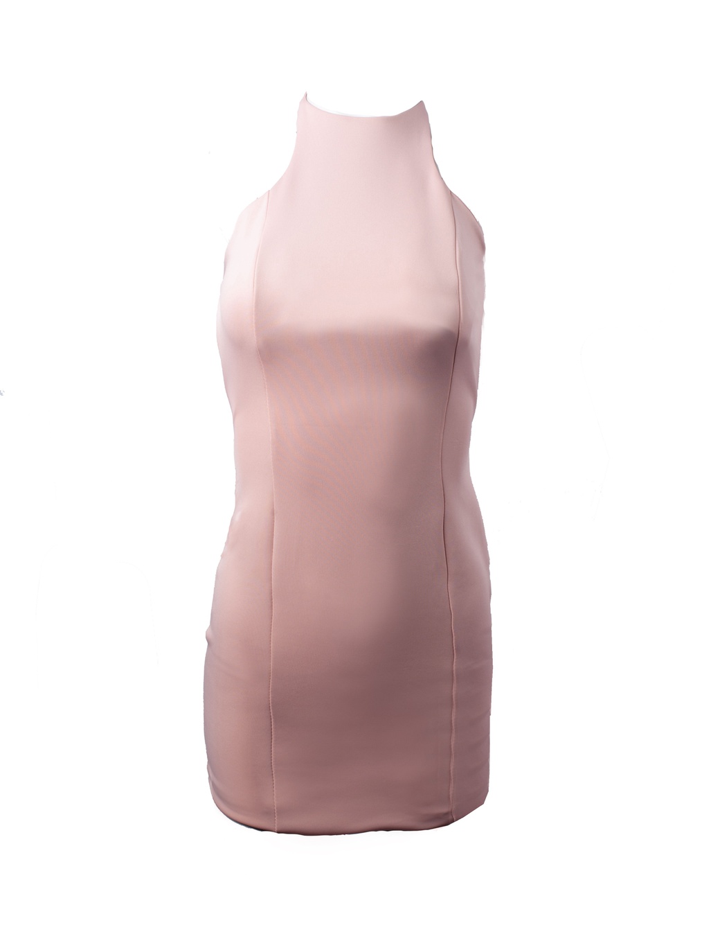 Платье Goddiva мини с бантом DR757A-Blush-S, розовый, S/36 фото