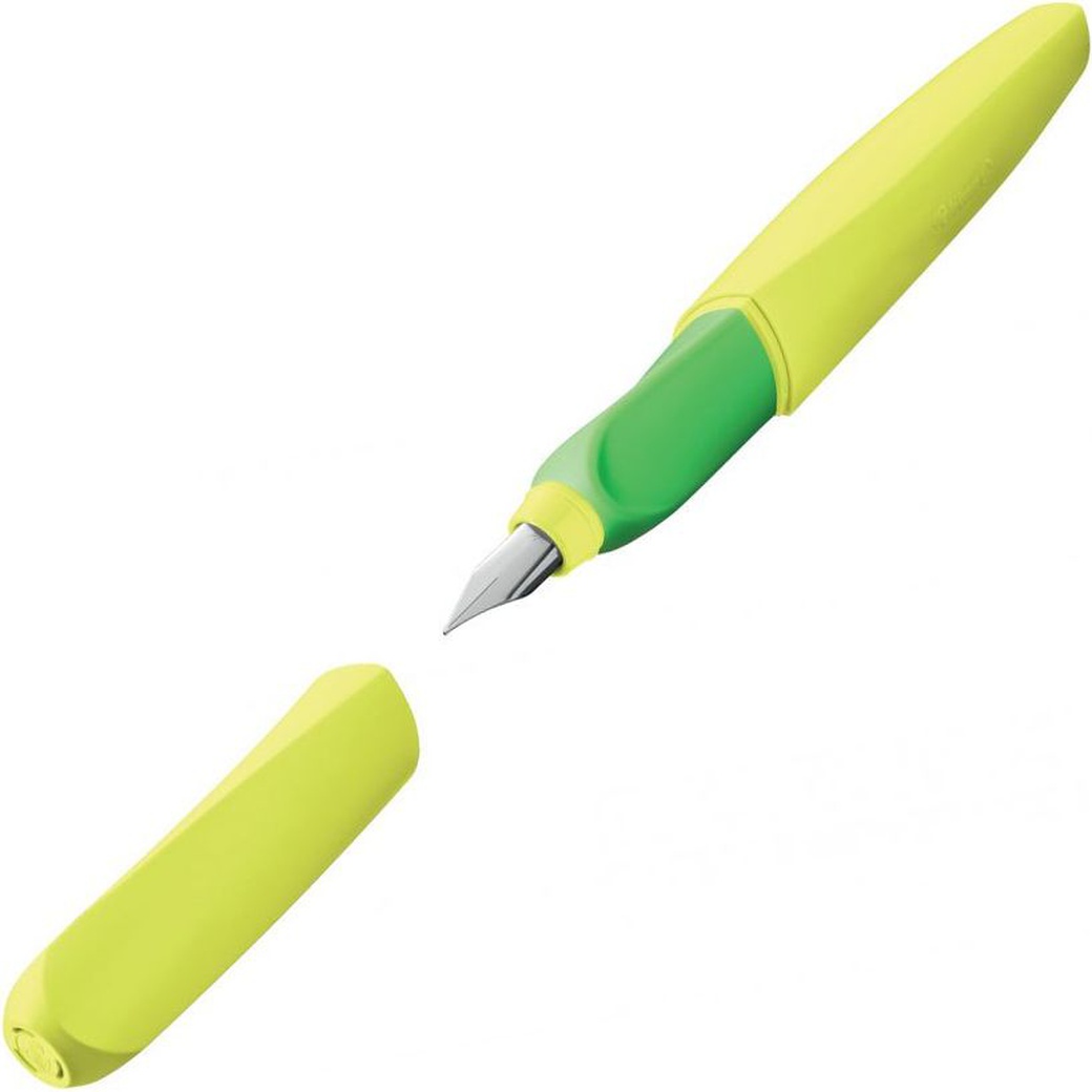 Pelikan Office Twist - Yellow Neon, перьевая ручка, M фото