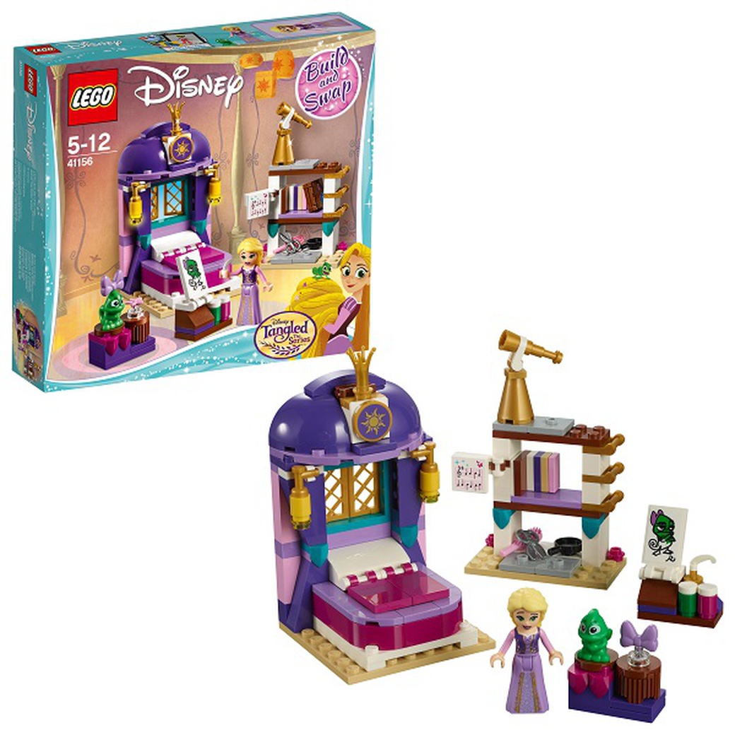 Lego конструктор Disney Princess Спальня Рапунцель в замке 41156 фото