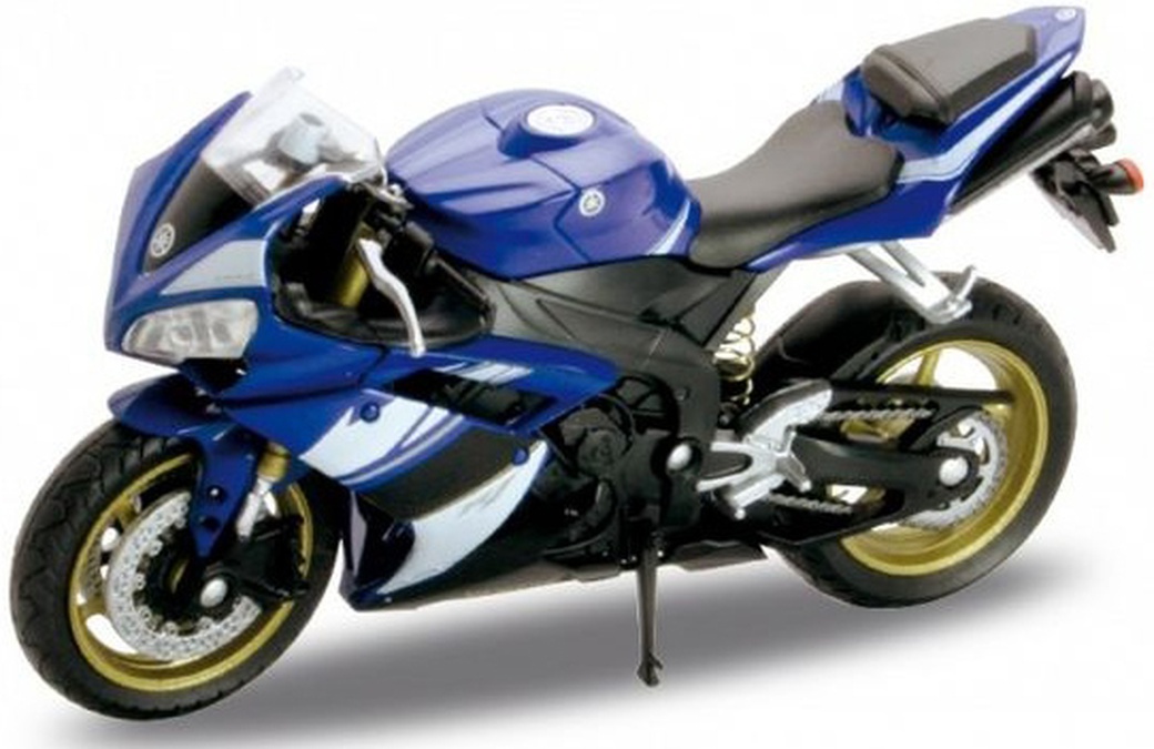 Welly Велли Модель мотоцикла 1:18 Yamaha YZF-R1 фото