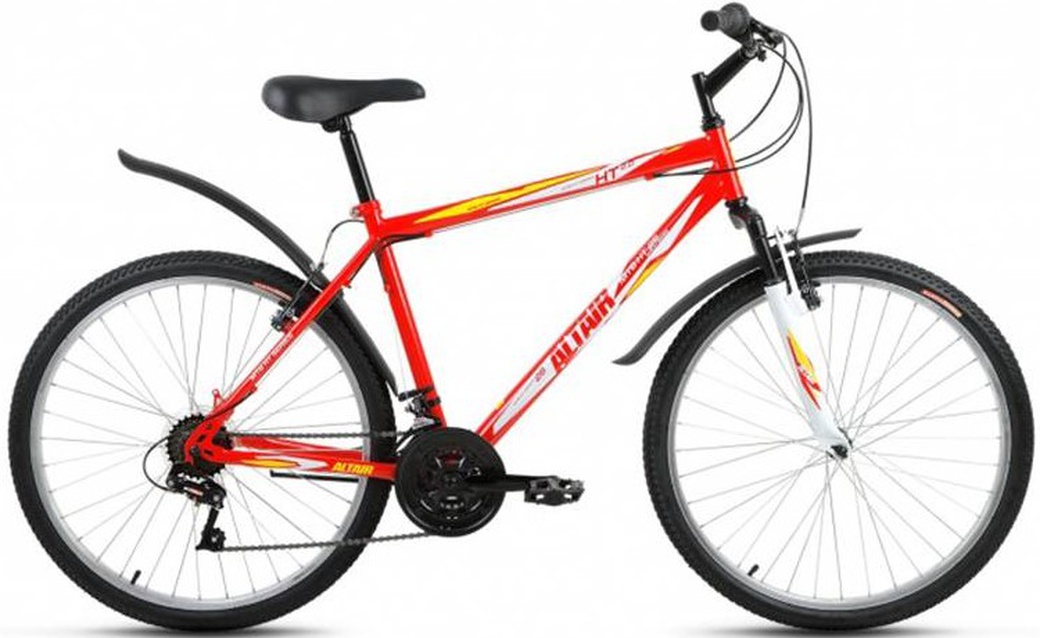 Велосипед 26" Altair MTB HT 26 2.0 Красный 18 ск 17-18 г 19' RBKN8MN6P008 фото