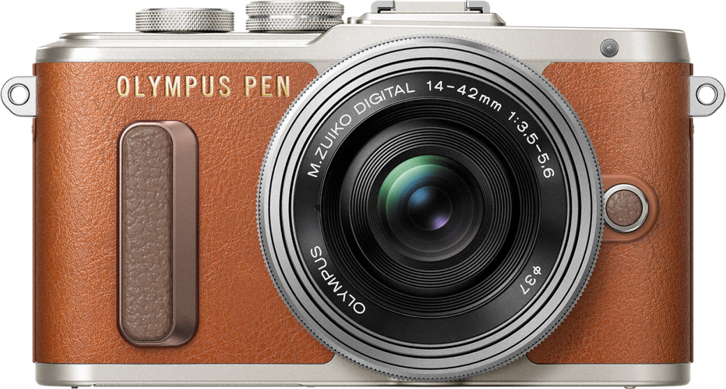 Фотоаппарат Olympus PEN E-PL8 kit 14-42mm f/3.5-5.6 EZ, коричневый фото