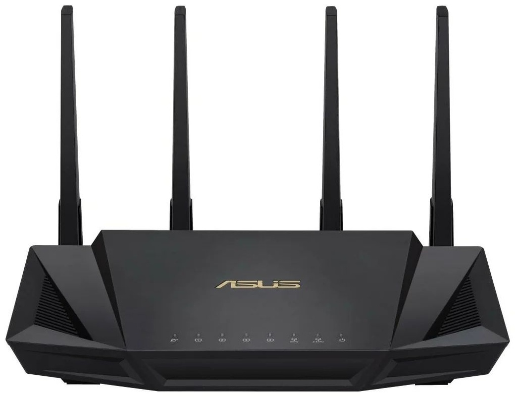 Wi-Fi роутер Asus RT-AX58U, черный фото