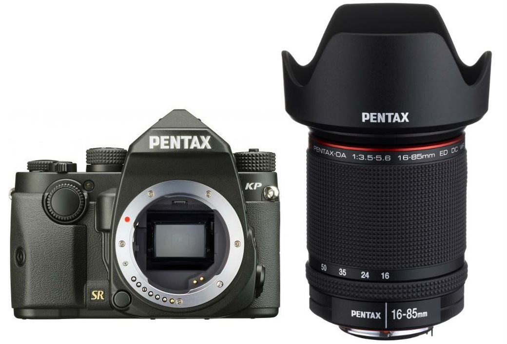 Зеркальный фотоаппарат PENTAX KP + объектив DA 16-85 WR + 3 рукоятки фото