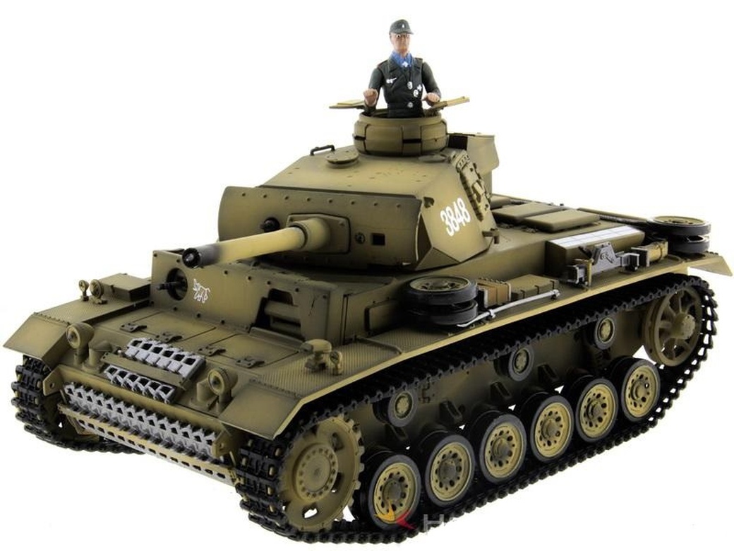Радиоуправляемый танк Taigen 1/16 Panzerkampfwagen III Pro (TG3848-1A-IR) фото