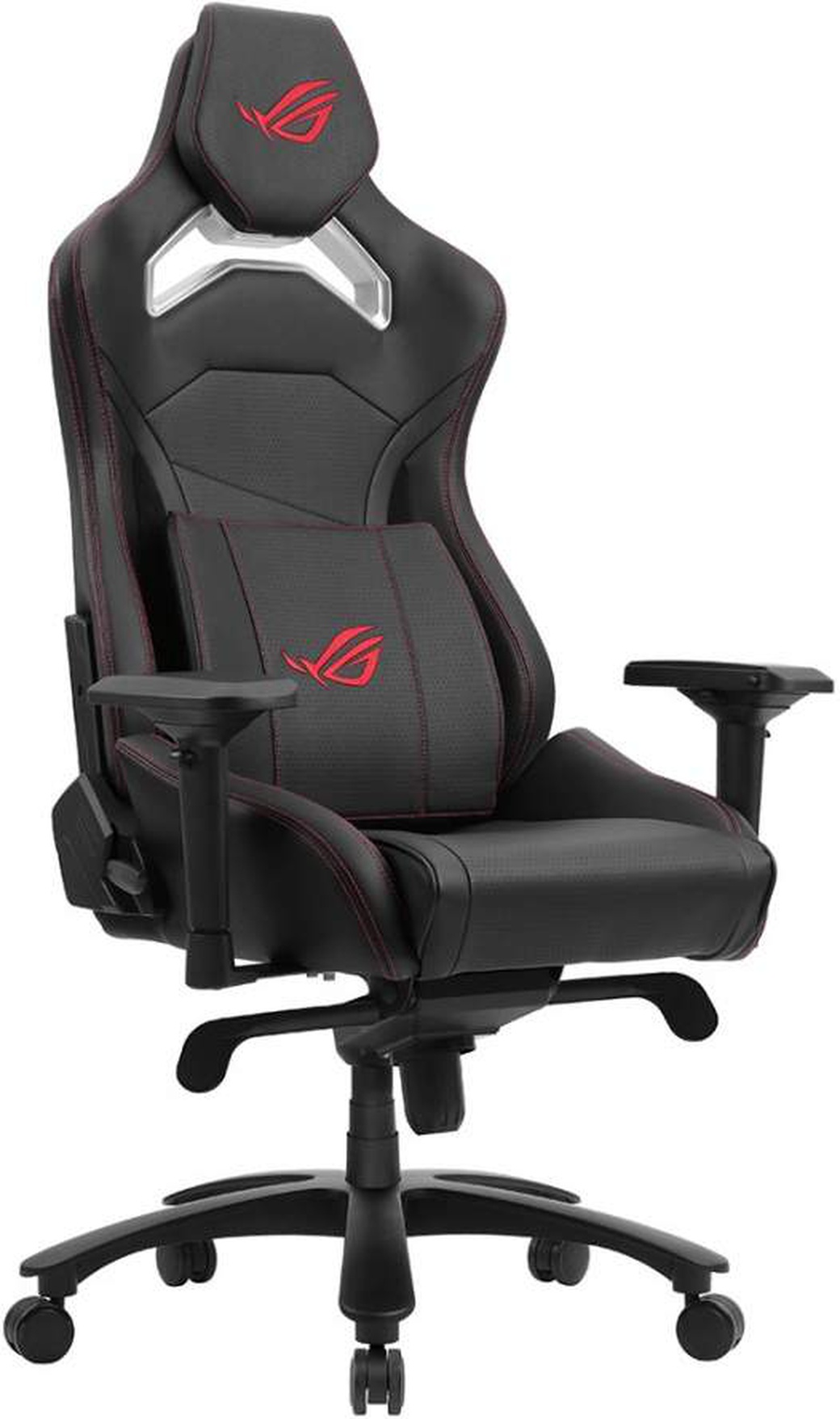 Игровое кресло Asus ROG Chariot Core чёрное, 90GC00D0-MSG010 искусственная кожа фото