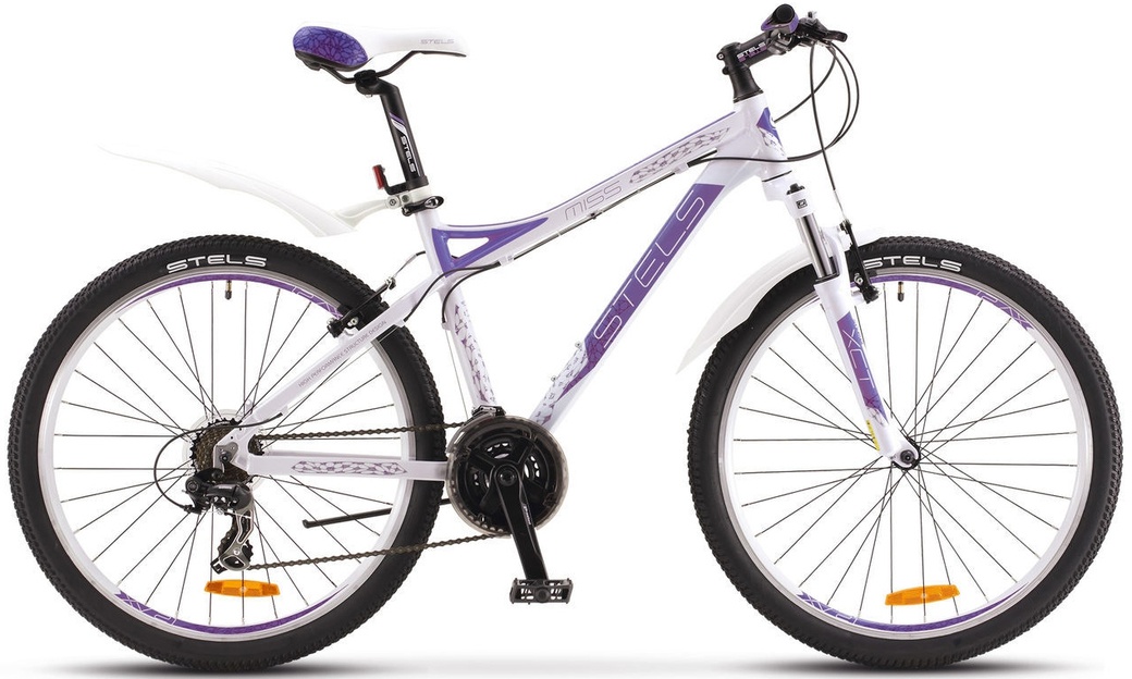 Велосипед Stels Miss-8500 V Белый/Пурпурный (16 г) (LU081940) 17' фото