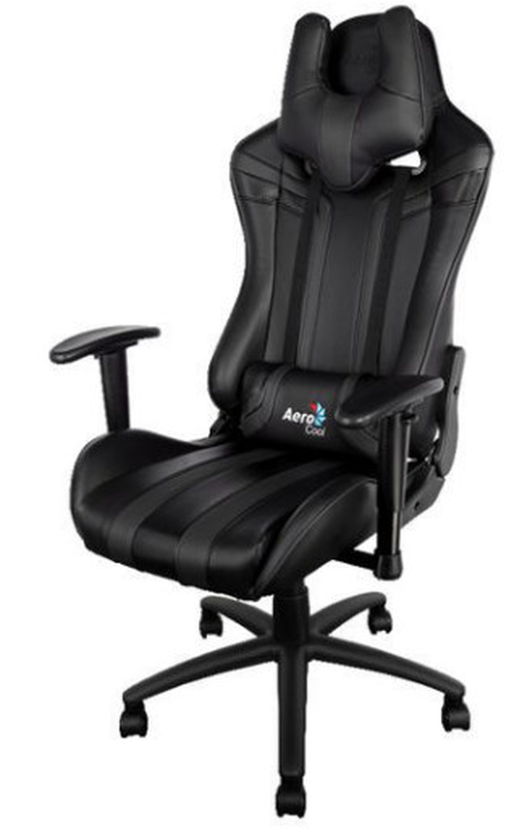 Кресло для геймера Aerocool AC120 AIR-B черное фото