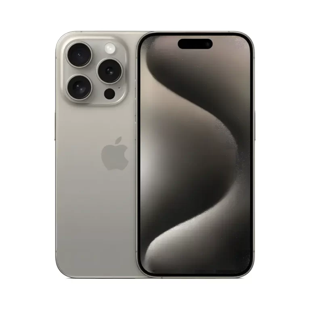 Смартфон Apple iPhone 15 Pro 128GB Natural Titanium (Природный титан) Dual Sim фото