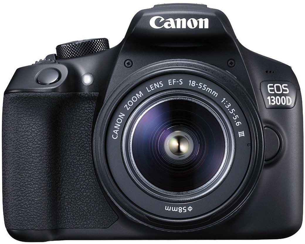 Зеркальный фотоаппарат Canon EOS 1300D Kit 18-55 DC III фото