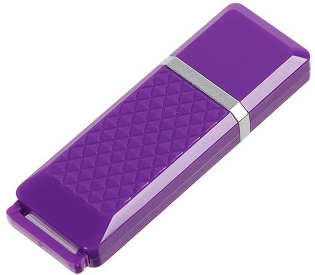 Флеш-накопитель Smartbuy Quartz USB 2.0 64GB, фиолетовый фото