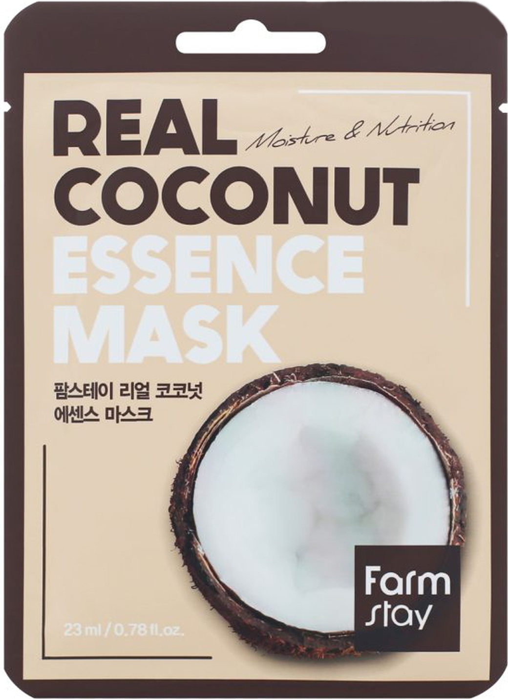 FarmStay Тканевая маска для лица с экстрактом кокосом, 23мл фото
