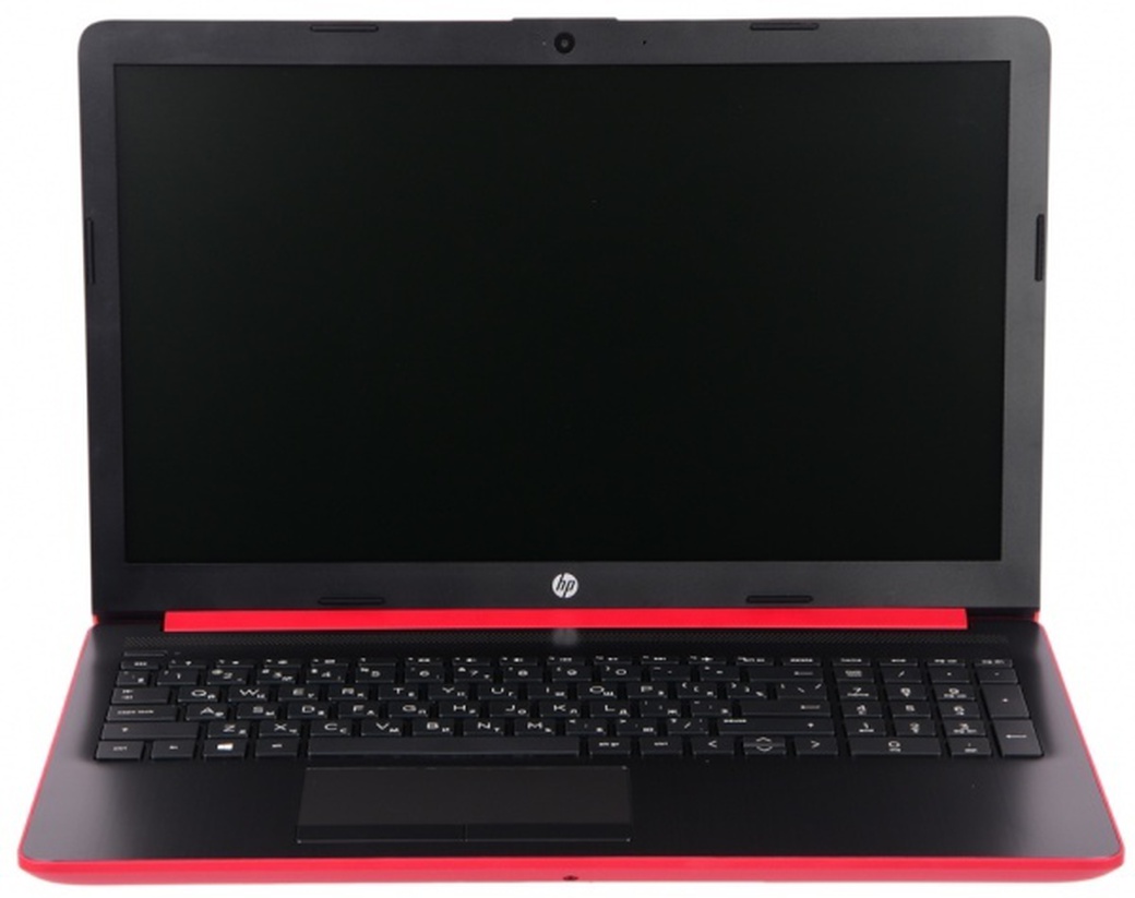 Ноутбук HP 15-da0188ur <4MT69EA> i3-7020U (2.3)/4Gb/128Gb SSD/15.6"FHD AG/NV GeForce MX110 2GB/No ODD/Cam HD/Win10 (красный) фото