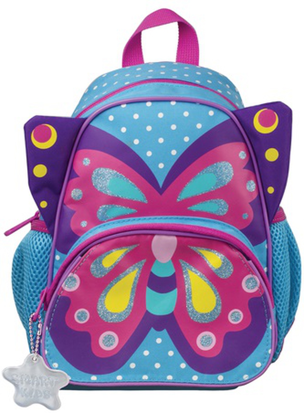 Рюкзак Tiger Family для дошкольников, голубой, Милая бабочка 227033 фото