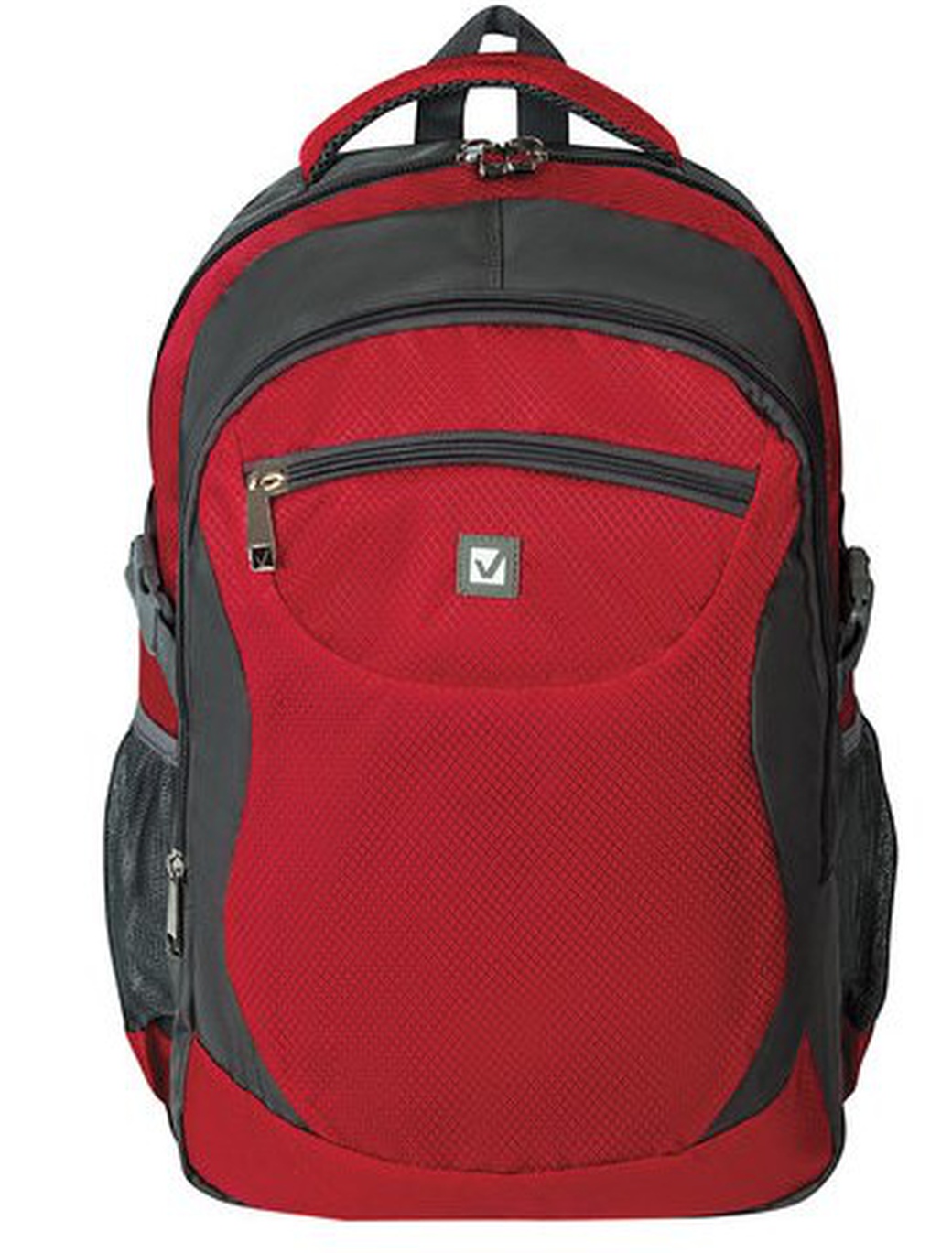 Рюкзак для школы и офиса Brauberg StreetBall 2, 48*34*18см, 30 л, серо-красный фото