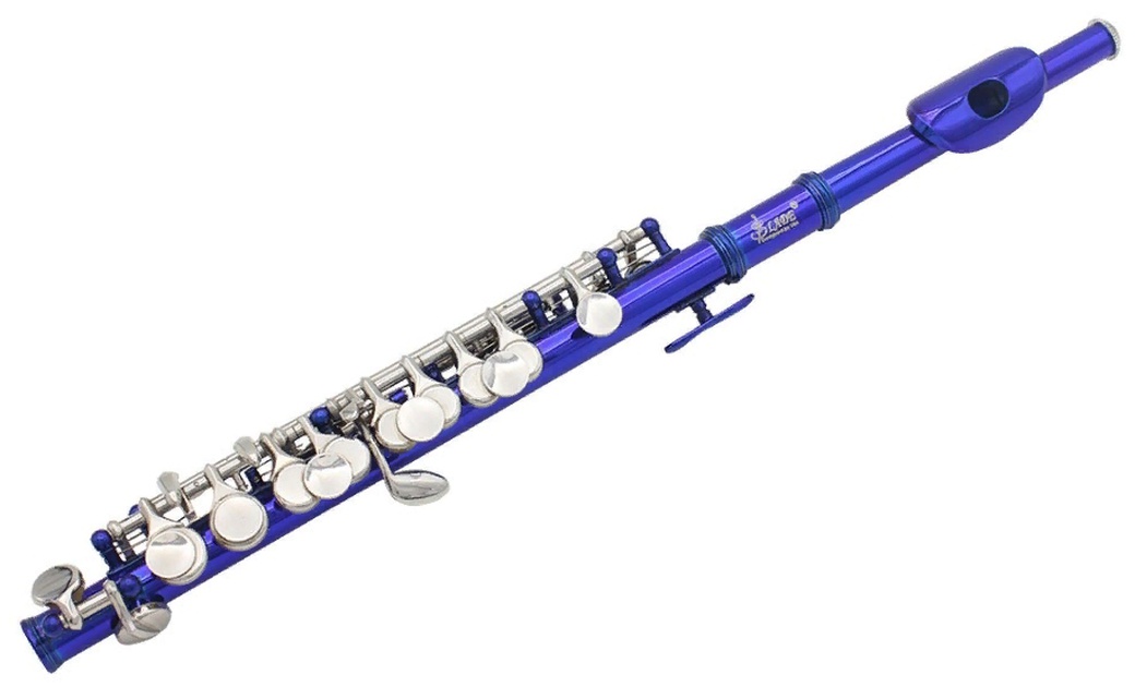 Флейта-пикколо, синий фото