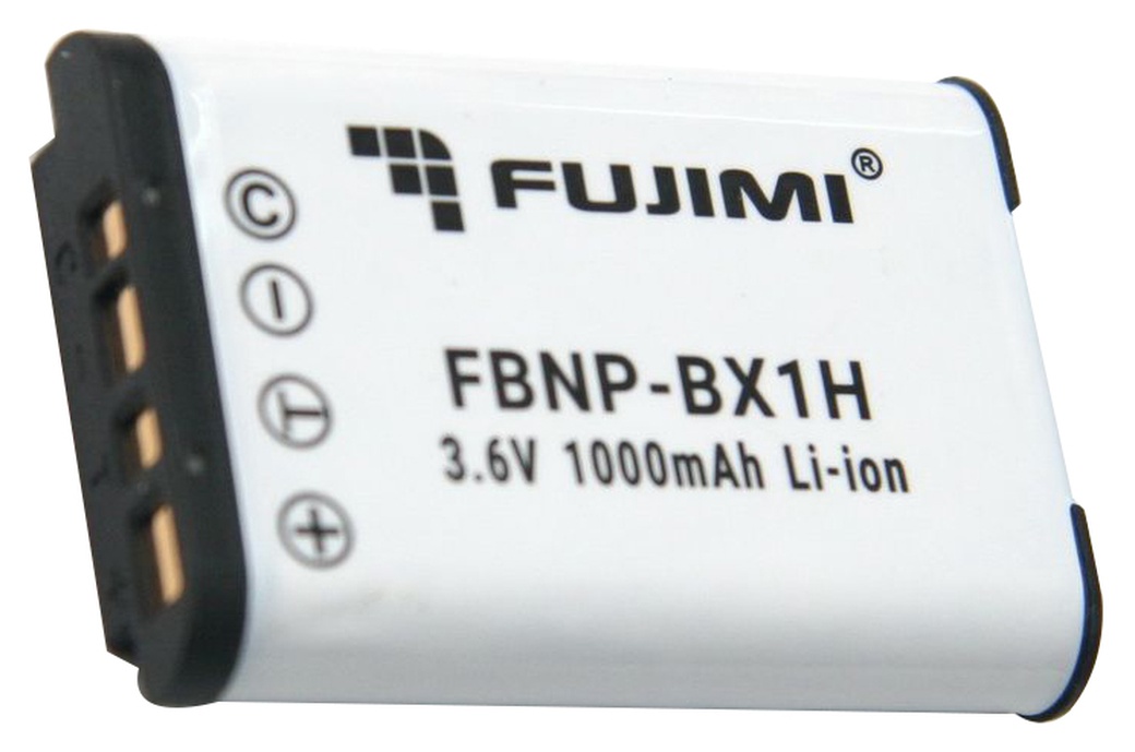 Аккумулятор Fujimi NP-BX1H для Sony Cyber-shot DSC-HX50, HX300, RX1, RX100, WX300, HDR-AS15, GW66/88, MV1 фото