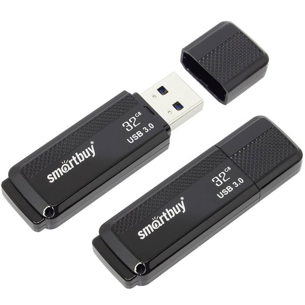 Флеш-накопитель Smartbuy Dock USB 3.0 32GB, черный фото